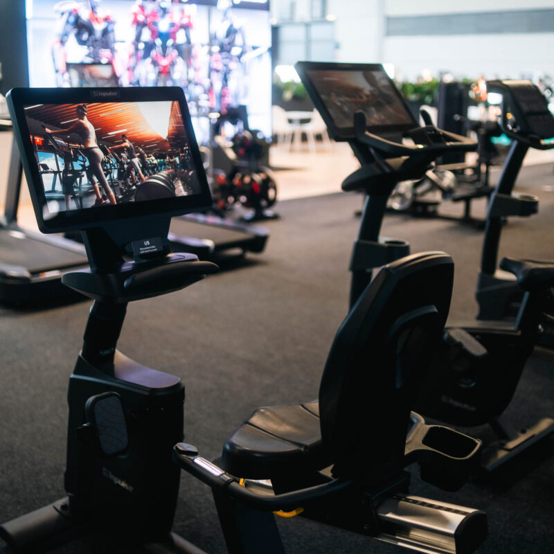 Recumbent Bike con Touch Screen